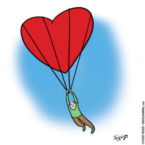 Heart Balloon - Unisex T-Shirt