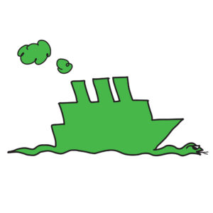 Snake Ship - Unisex T-Shirt