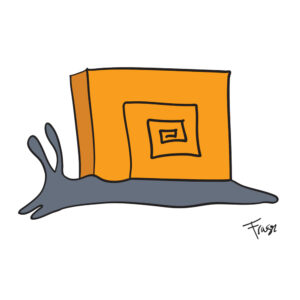 Square Snail - Unisex T-Shirt
