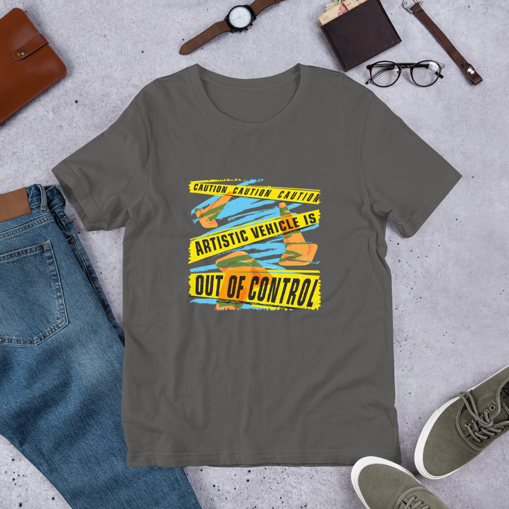 Artistic Vehicle - Unisex T-Shirt - Image 7