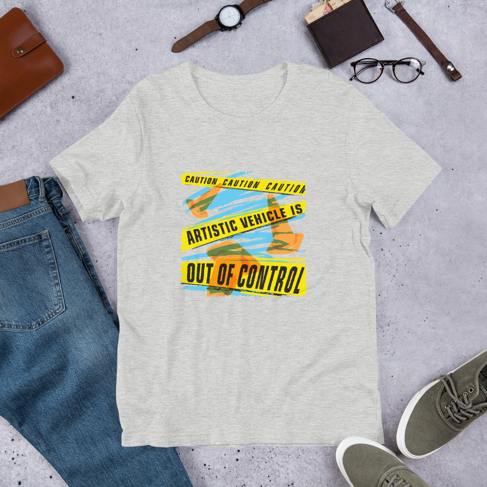 Artistic Vehicle - Unisex T-Shirt - Image 8