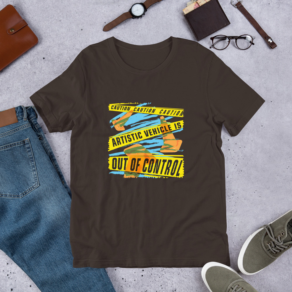 Artistic Vehicle - Unisex T-Shirt - Image 4