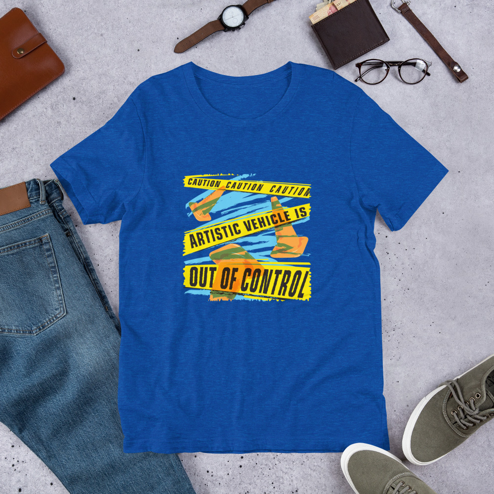 Artistic Vehicle - Unisex T-Shirt - Image 5