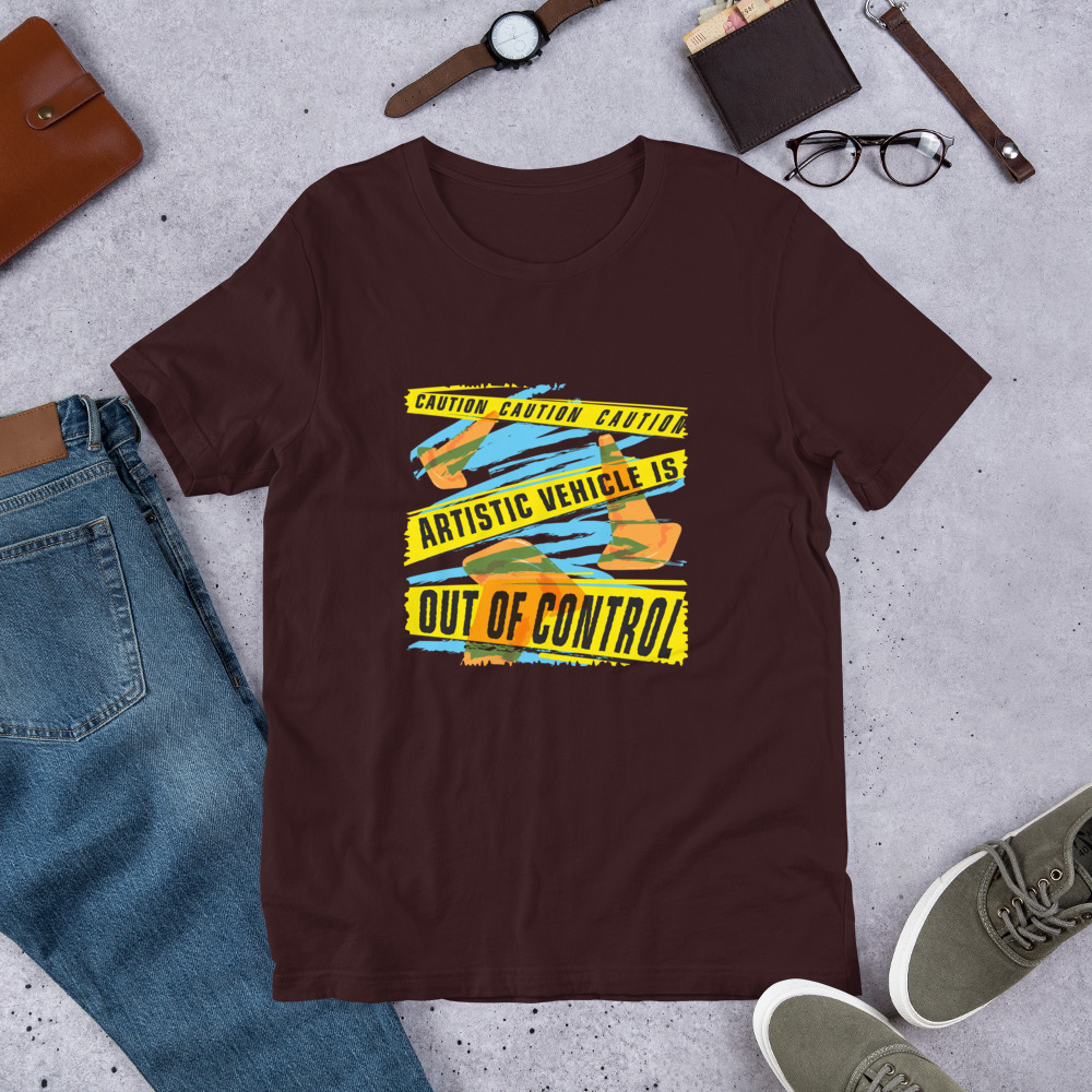 Artistic Vehicle - Unisex T-Shirt - Image 3