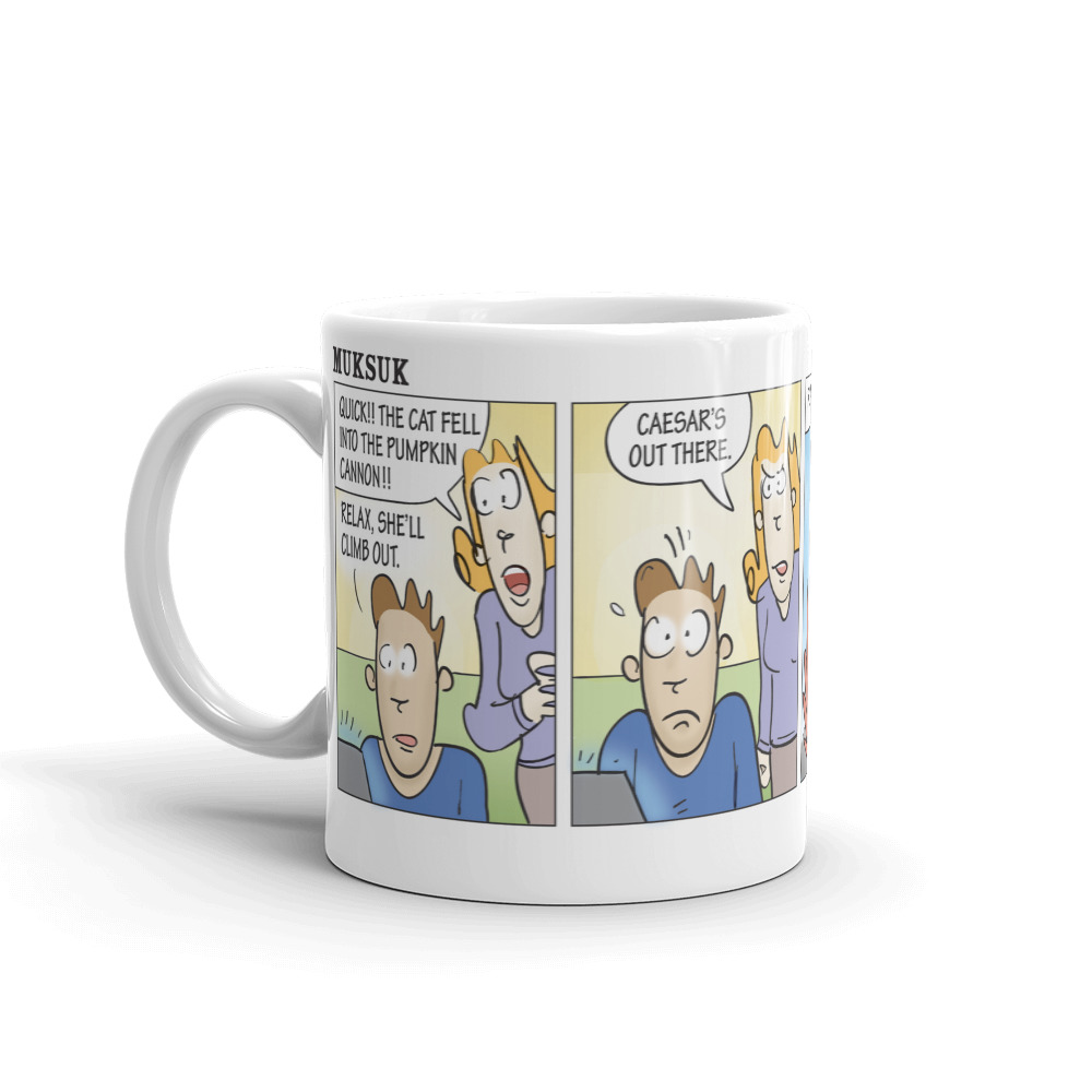 Pumpkin Cannon - Mug - Image 2