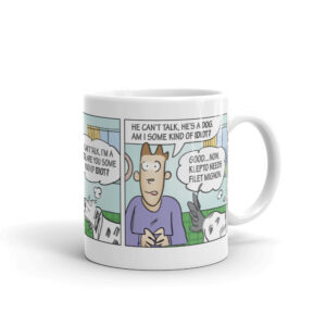 Klepto Can't Talk - Mug