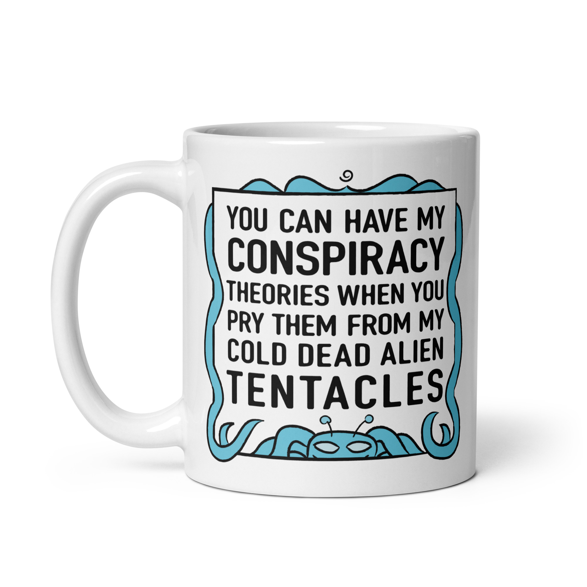 Conspiracy Theories Mug Digital Mammal
